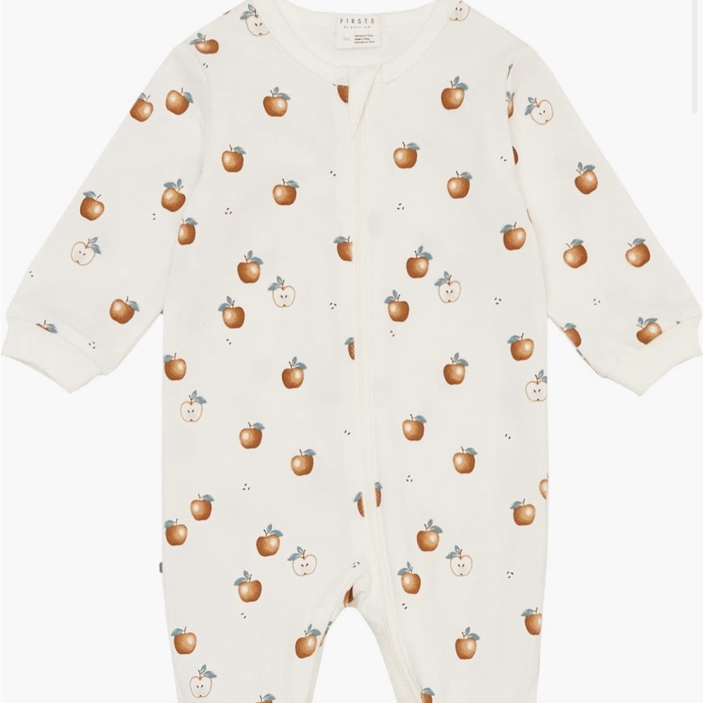 FIRSTS by Petit Lem Newborn Footies